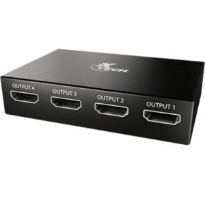 Xtech - HDMI Splitter - 1 Input to 4 Output XHA-420 - Audio y Video - Accesorios - XHA-420