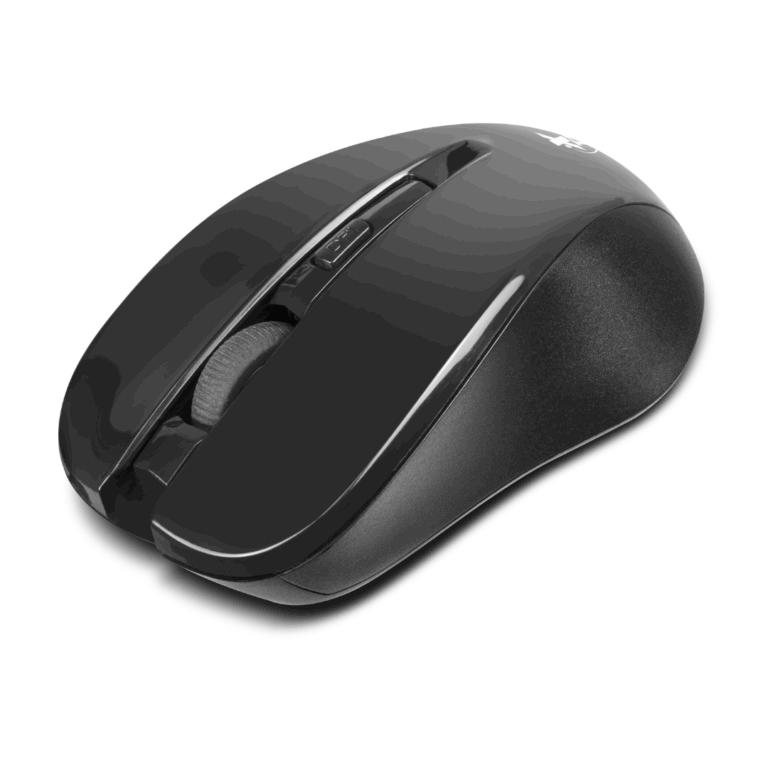 Xtech - Mouse - Infrared / 2.4 GHz - Wireless - Black - 1200dpi 4-button - Periféricos - Ratones - XTM-300
