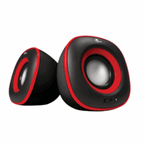 Xtech - Altavoces - 2.0 canales - 6 W con cable XTS-115RD - Periféricos - Parlantes / Bocinas / Cornetas - XTS-115RD