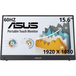 Asus Zenscreen Mb16amtr 16" Class Lcd Touchscreen Monitor - 15.6" Viewable - 10 Point(s) Multi-touch Screen - 1920 X 1080 - Full Hd - In-plane Switching (ips) Technology - Usb - MON - ASUS - MB16AMTR