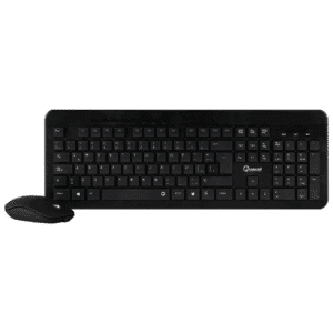Comainboard Teclado-mouse Recargable Mult  Quasad Qc-4583g Wireless Negro - Teclados