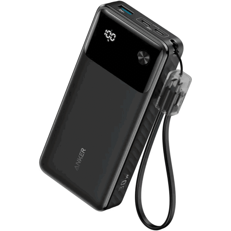 Power Bank Anker (20.000mah) Powercore 20k Mah 30w Power Bank W/ Usb?c Cable ? Black - Ank?a1384h11?1 - 194644183448