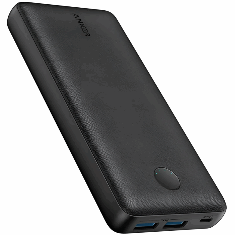 Power Bank Anker (20.000mah) Powercore Select 20k Mah 18w Power Bank W/ 2 Usb?a Ports ? Black - A1363h11-1 - 848061058178