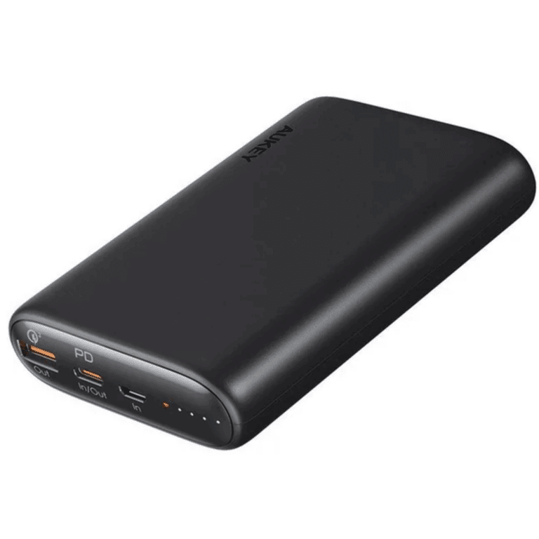 Power Bank Aukey 10,000 Mah Pd 20w Usb?c Power Bank With Usb?a To Usb?c Cable - Auk?lltsn1015348c - 608119199563