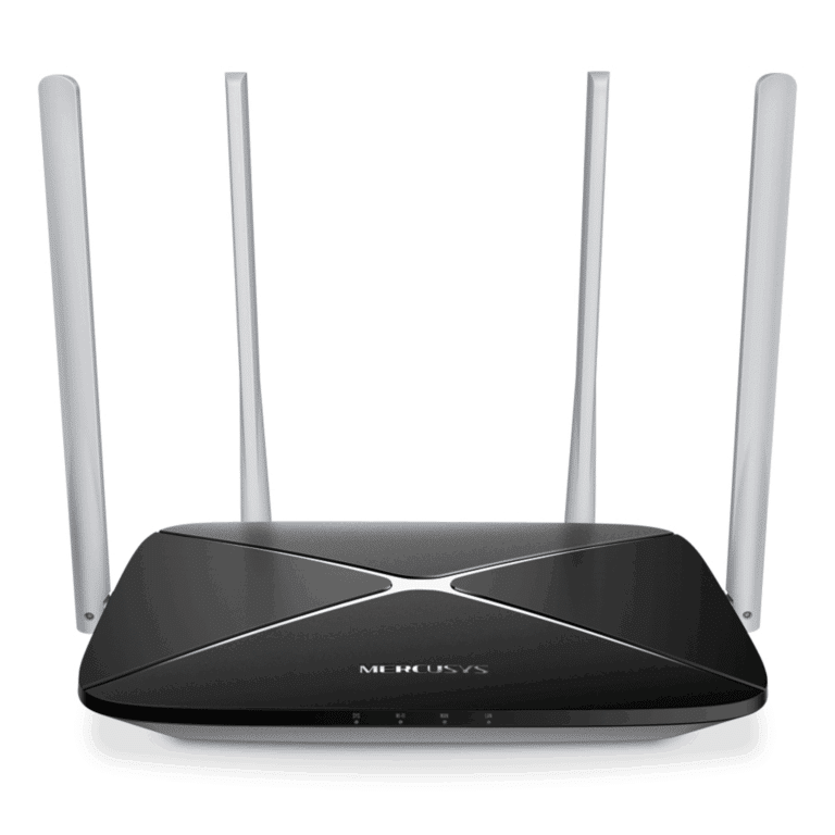 Router Mercusys Ac1300 Doble Banda High Speed Wifi 4antenas Negro - Routers - AC12