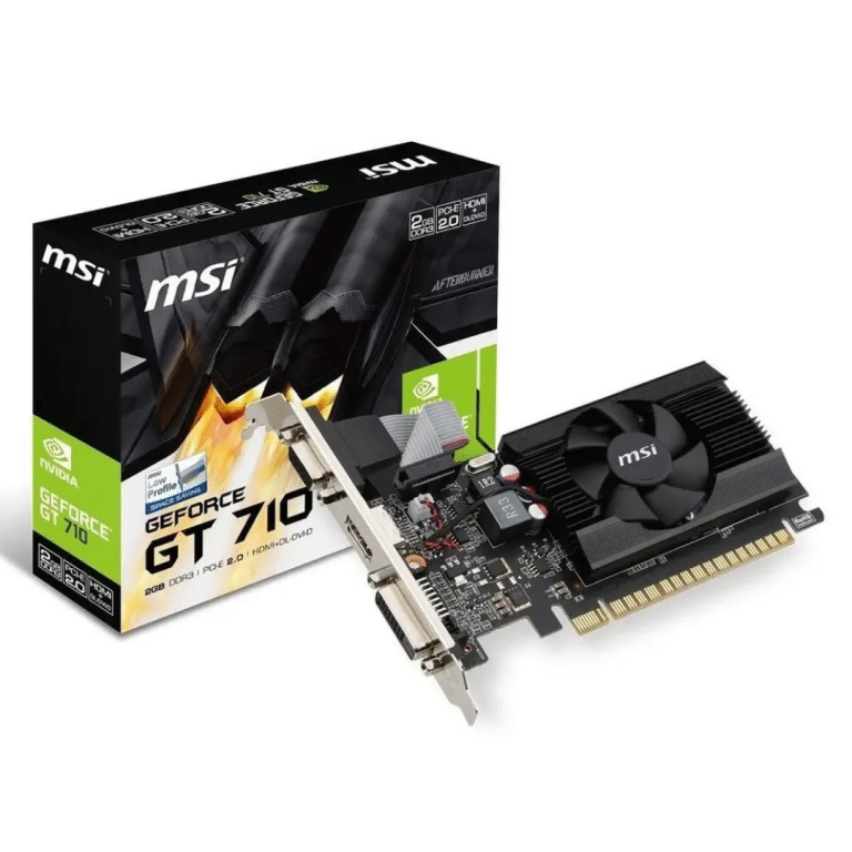 MSI - PCI Express - NVIDIA - GT 710 2GD3 - Componentes Informáticos - Tarjetas de Video - 824142126905