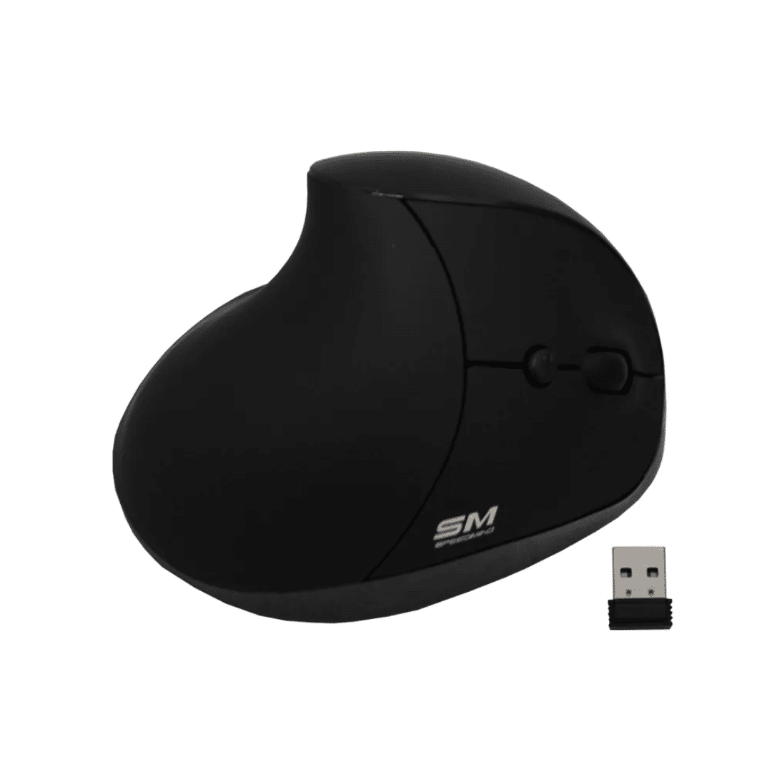 Mouse Speedmind Smmou10 Inhalambrico 6 Botones Black 009547 (1)