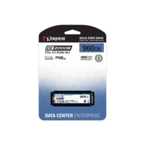 Kingston DC2000B 960 GB Solid State Drive - M.2 2280 Internal - PCI Express Nvme (pci Express Nvme 4.0 x4) | SKU SEDC2M/960 - SSD - SEDC2M/960 - KINGSTON - 740617345186 - SEDC2000BM8/960G
