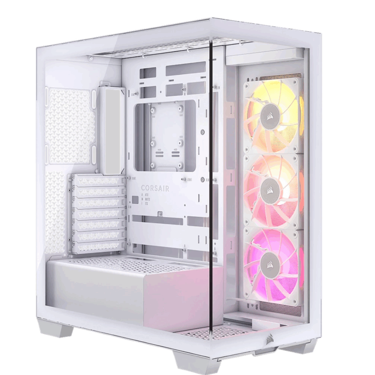 Corsair Memory Corsair CS CC-9011281-WW iCUELINK 3500X RGB Tempered Glass Mid-Tower White ATX CS 293211 CC-9011281-WW