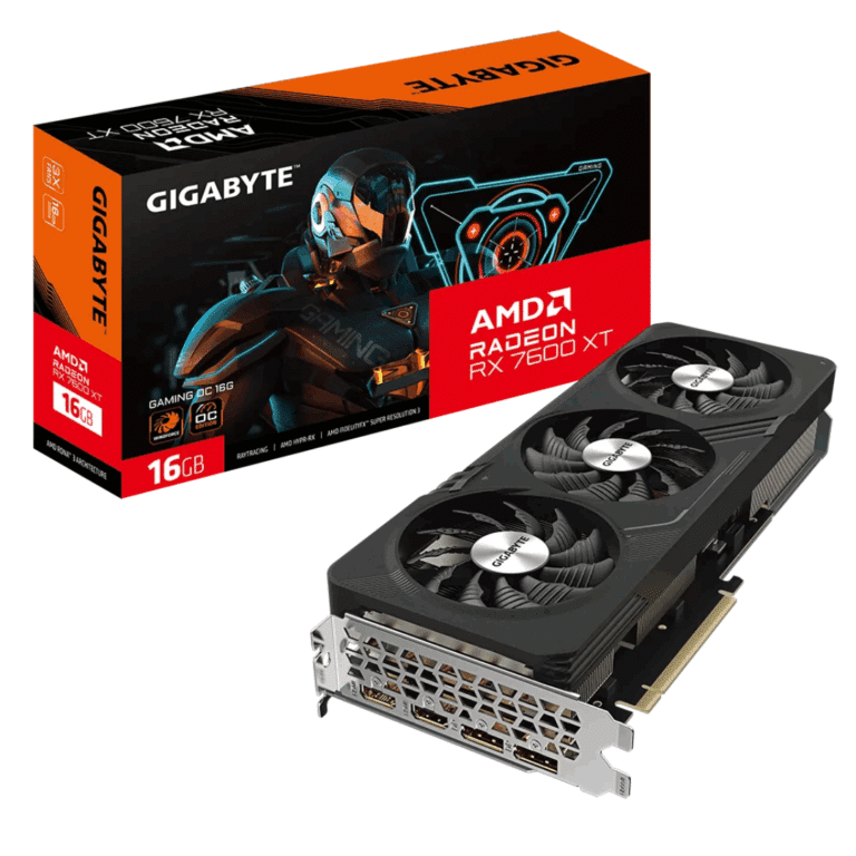 Gigabyte - PCI Express 4.0 - AMD - AMD Radeon RX 7600 - GDDR6 VRAM - HDMI / DisplayPort - Componentes Informáticos - Tarjetas de Video - GV-R76XTGAMING OC-16GD