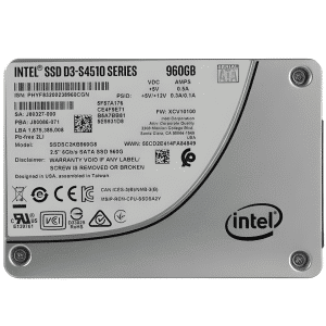 Solidigm - D3-S4510 Series - Solid State Drive - Generic Single Pack | SKU S4510KB960 - SSD - S4510KB960 - SOLIDIGM - 735858362108 - SSDSC2KB960G801