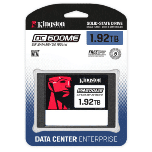 Kingston DC600ME 1.92 TB Solid State Drive - 2.5" Internal - SATA (SATA/600) - Mixed Use | SKU SEDC6E1920 - SSD - SEDC6E1920 - KINGSTON - 740617347326 - SEDC600ME/1920G