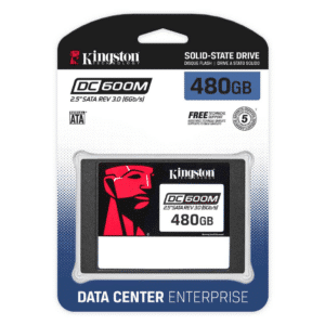Kingston DC600ME 480 GB Solid State Drive - 2.5" Internal - SATA (SATA/600) - Mixed Use - SSD - SEDC6E480G - KINGSTON - 740617347340 - SEDC600ME/480G