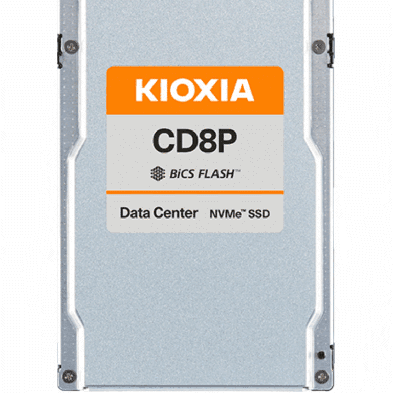KIOXIA CD8-R Series KCD8DPUG15T3 15,360 GB 2.5-inch, 15mm Thickness Pcie 5.0, Nvme 2.0 Bics FLASH TLC SED SSD - SSD - CD8PSED15T - KIOXIA - KCD8DPUG15T3