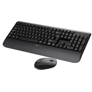 Klip Xtreme - Keyboard - Spanish - Wireless - 2.4 GHz - Black - Combo - hand rest - Periféricos - Combos de Teclado y Ratón - KCK-300S