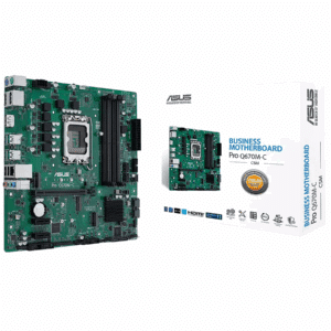 Mainboard Asus Pro Q670m-ce-csm 14va Lga1700 4ddr5 Hdmi 2dp 2m.2 4usb-3.2 2usb-a Pcie4.0 Matx - Mother Board - 90MB1I30-M0UBYC