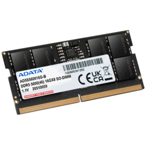 Ram/adata Sodimm 16gb Ddr5 5600mhz 1.1v Cas46 - 4711085941107 - AD5S560016G-S