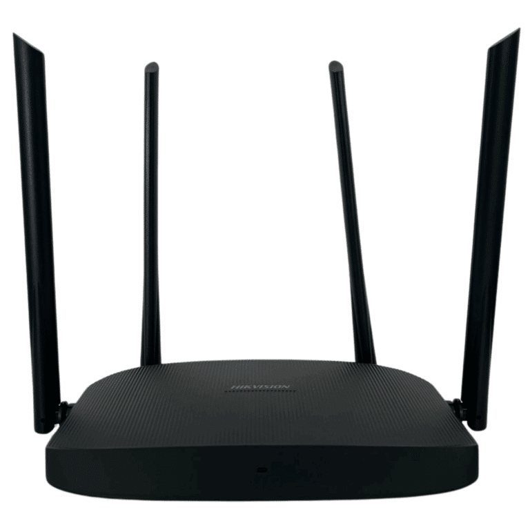 Router Hikvision Ds-3wr12c Ac1200 / Wireless Wifi 4 / 4 Antenas De Alta Ganancia Dual Band - Ds-3wr12c