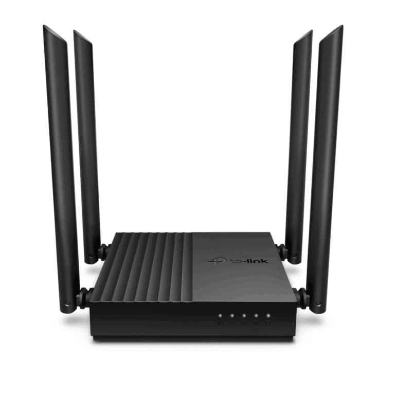 Router Tp-link Archer C64 Wifi 5 Ac1200/gigabit/dual Band/cpu 1.2 Ghz/4 Antenas/ 4 Ptos. Ge - 4897098683217 - ARCHERC64