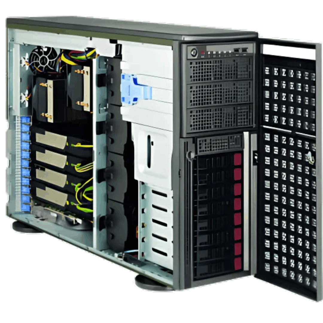 Supermicro Superserver 7049gp-trt Server Barebone System - 4u Tower ...