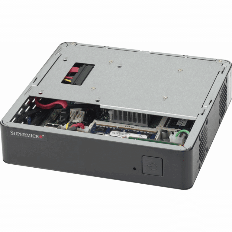 Supermicro Superserver E200-9ap - Black - 1u - 1 X Bay - 60 W - Mini Itx Motherboard Supported - 1 X Fan(s) Supported - 1 X Internal 2.5" Bay - 4 X Usb(s) - 2 X Usb 3.0, 2 X Usb 2.0 - SER - SUPERMICRO - CSE-101S