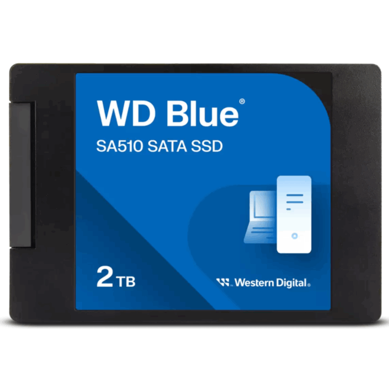 WD Blue SA510 WDS200T3B0A - SSD - 2 TB - interno - 2.5" - SATA 6Gb/s - Almacenamiento - Discos de Estado Sólido Internos - WDS200T3B0A