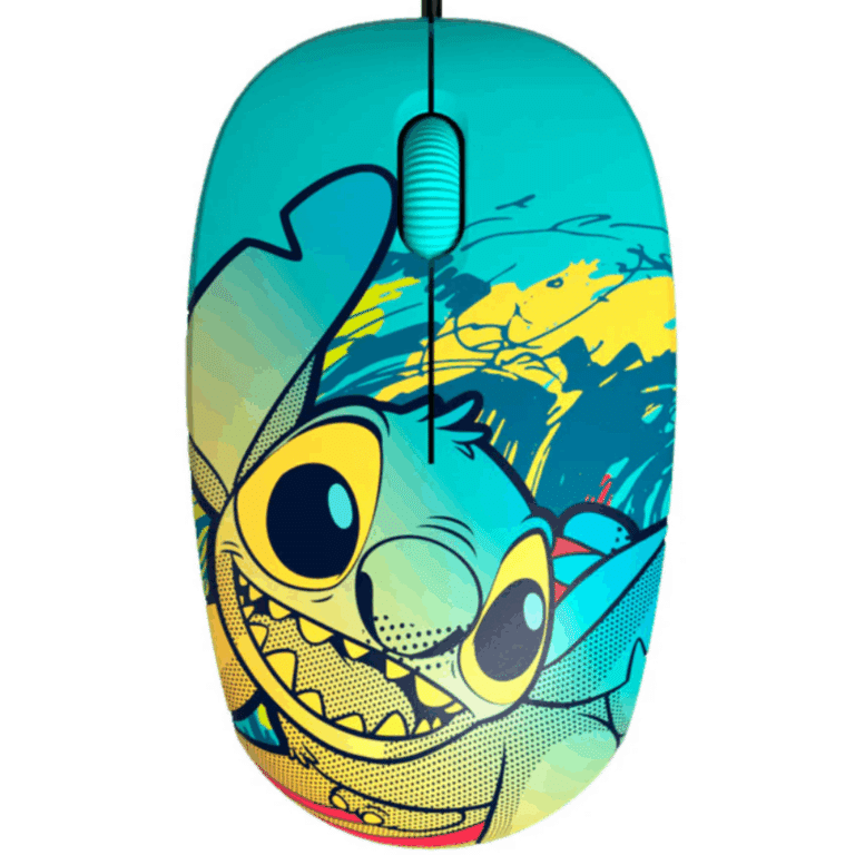 Xtech - XTM-D406ST-BL - Mouse - USB - Wired - Disney Stich Blue - Periféricos - Ratones - XTM-D406ST-BL