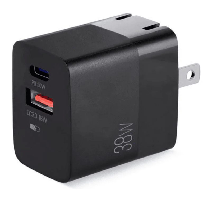 Cargador De Pared Argom 38w Pro Pd Type-c Usb Arg-ac-0122bk Black - Accesorios - ARG-AC-0122BK
