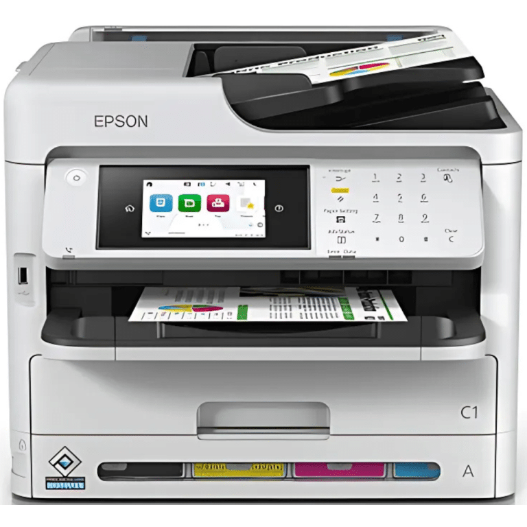 Impresora Epson Workforce Pro Wf-c5890 Multifuncion Wireless Ethernet &pcl/ps Fax Duplex Adf - C11ck23301