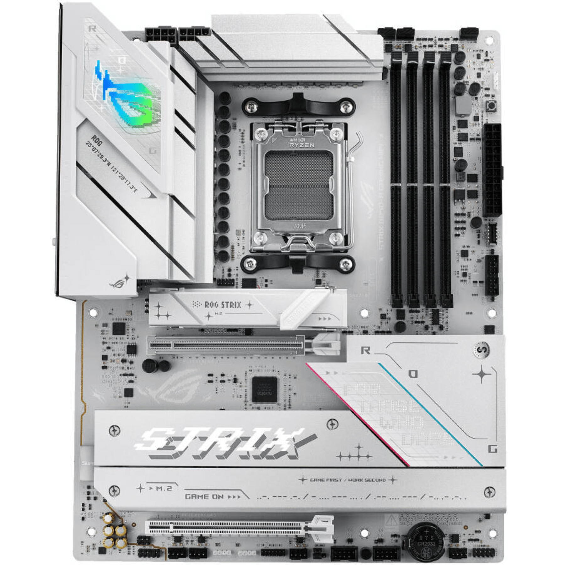 Mainboard Asus Rog Strix Gaming B850-a Am5 Amd Ryzen 9000 Ddr5-8000mhz Wifi Bt Dp Hd