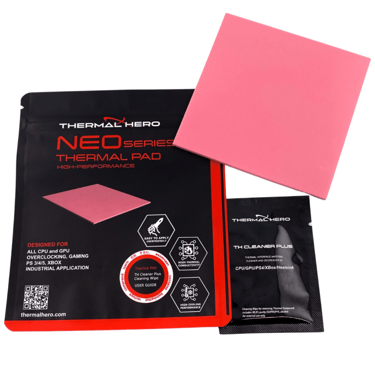 Thermal Hero Neo Thermal Pad Series - 100 X 100 X 2.0mm Thermal Pad - FAN - THERMALHER - TH-412120-US