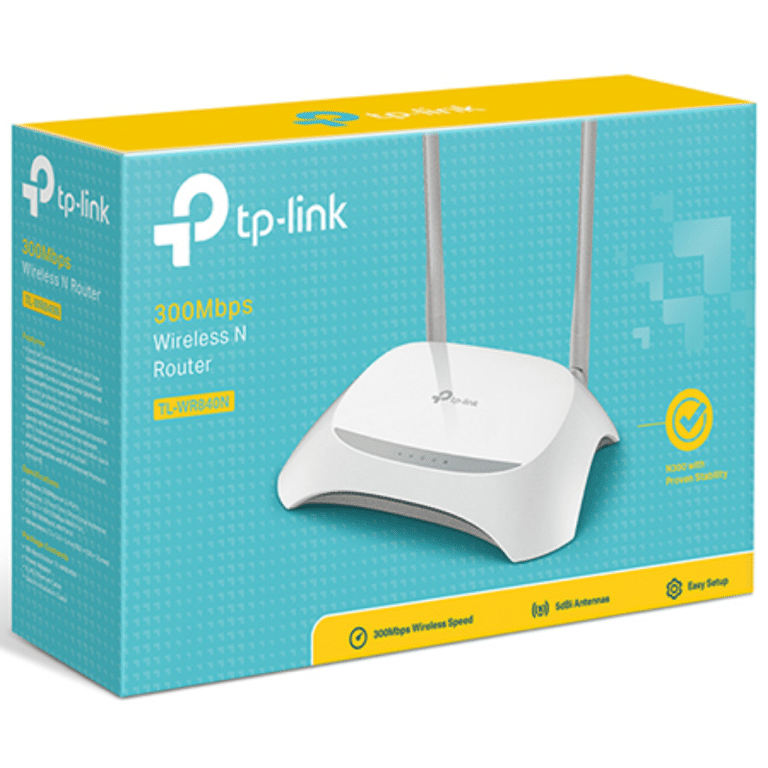 Router Tp-link Tl-wr840n N300, 2 Ant., 4 Puertos Fe - 6935364070533 - WR840N