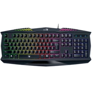 Teclado Genius Gaming Scorpion K220 Negro Usb / Rgb / Teclas Resistentes / 2mm Pulsaciones - 091163247289 - 31310475101