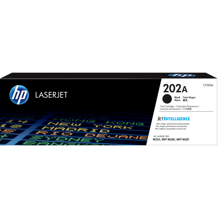 Toner Hpinc 202a Negro Laserjet M254dw/m281fdw 1400 Pag Cf500a - 190781107002 - CF500A