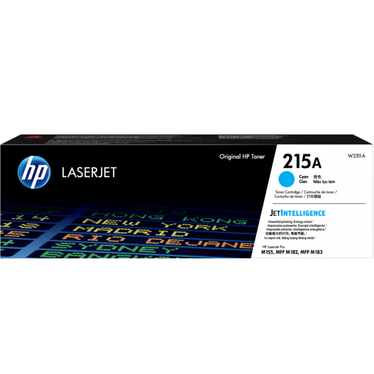 HP 215A - Cián - original - LaserJet - cartucho de tóner (W2311A) - para Color LaserJet Pro M155a, M155nw, MFP M182n, MFP M182nw, MFP M183fw - Consumibles y Media - Cartuchos de Toner e Ink-Jet - W2311A