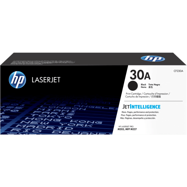 Toner Hpinc 30a Negro Laserjet 203/227 1600 Pag Cf230a - 889894797452 - CF230A