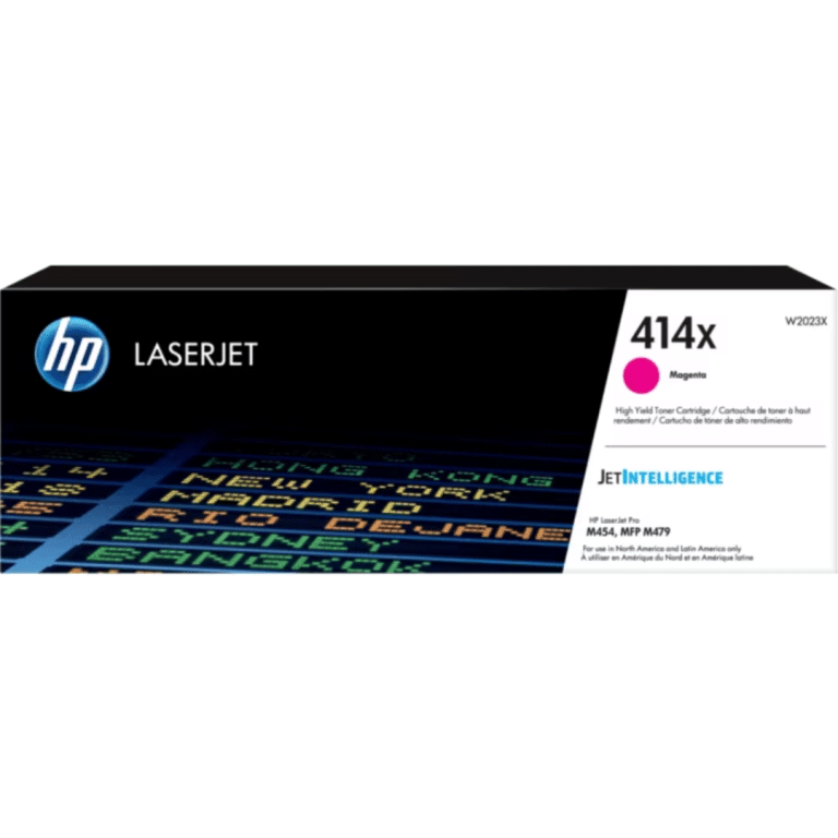 Toner Hpinc 414x Magenta Laserjet M455/454/480 6000 Pag W2023x - 192018046337 - W2023X