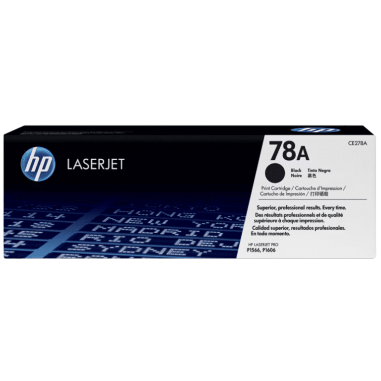 HP 78A - Negro - original - LaserJet - cartucho de tóner (CE278A) - para LaserJet Pro M1536dnf, P1566, P1606DN - Consumibles y Media - Cartuchos de Toner e Ink-Jet - CE278A