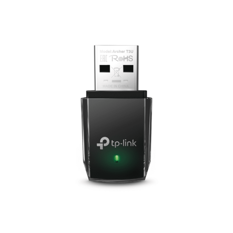 Adaptador De Red Tp-link Archer T3u Mini Usb Adapter Ac1300 Dual Band 867mbps A 5ghz + 400mbps A 2.4ghz/usb - 6935364020613 - Archert3u