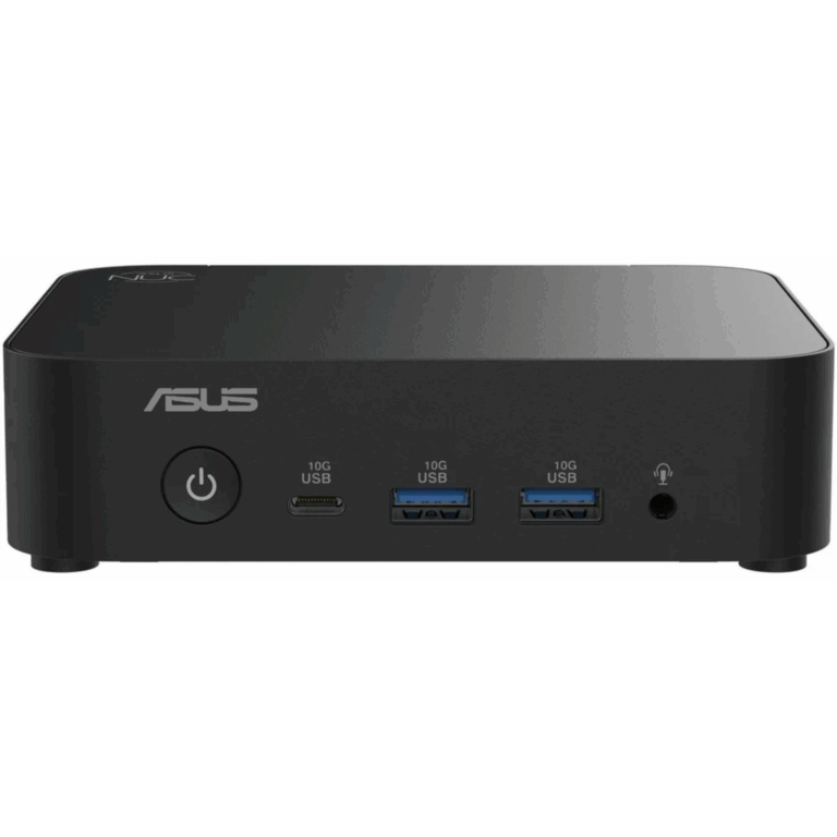 Asus Nuc 14 Essential Nuc14mnk Barebone System - Mini Pc - Socket Bga-1264 - 1 X Processor Support - 1 N-series N150 Quad-core (4 Core) - Intel Chip - 16 Gb Ddr5 Sdram Ddr5-4800/pc5-38400 Maximum Ram Support - 1 Total Memory Slots - Serial Ata/600, Nvme Controller - Displayport - Network (rj-45) - 1 M.2 Interface(s) - 2.5 Gigabit Ethernet - Windows 11 Home X64 Supported Operating System - 65 W - NB - ASUS - RNUC14MNK150000U