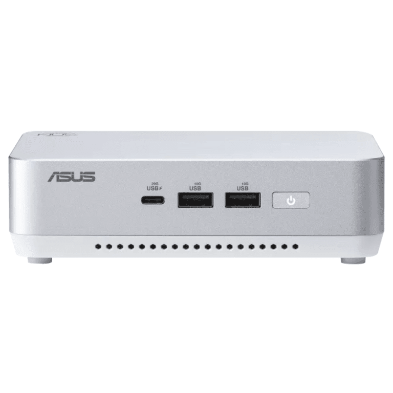 Asus NUC 14 Pro+ NUC14RVSu5 Barebone System - Mini PC - Core Ultra 5 14th Gen 125H - Intel Chip - 96 GB DDR5 SDRAM DDR5-5600/PC5-44800 Maximum RAM Support - 2 Total Memory Slots - NVMe Controller - IEEE 802.11ax - Bluetooth 5.3 - Network (RJ-45) - 2 M.2 Interface(s) - 2.5 Gigabit Ethernet - Windows 11, Linux Supported Operating System - 120 W - Asus - Barebone System - DAXV - A300-JR7895 - JR7895 - 0197105496637 - RNUC14RVSU50000UI