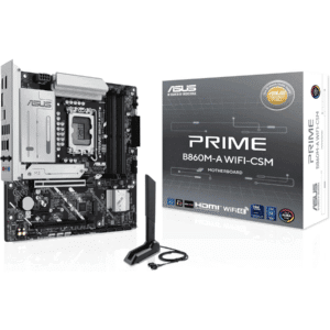 ASUS TeK ASUS Motherboard PRIME B860M-A WIFI-CSM B860 LGA1851 192GB DDR5 mATX Retail MB 293185 PRIME B860M-A WIFI-CSM