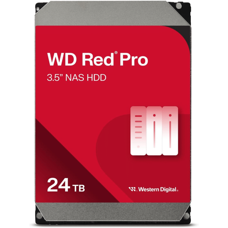 Western Digital Western Digital HD WD240KFGX 24TB 3.5 7200RPM WD Red Pro NAS 512M Bulk Pack HD 290486 WD240KFGX