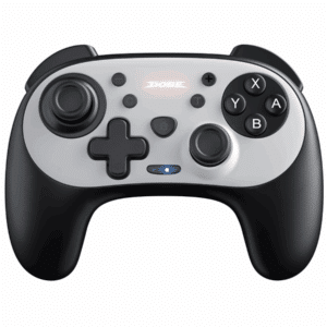 DOBE TNS-2101 Bluetooth Wireless Gaming Controller, Compatible With Switch / Android(android 6.0 Or Above) / Pc(win 7 Or Above) / IOS 13 / PS3 Cable Connection, Adjustable Motor Vibration Speed, Black/white - ACC - DB-NS2101 - DOBE - TNS-2101 WHITE + BLACK