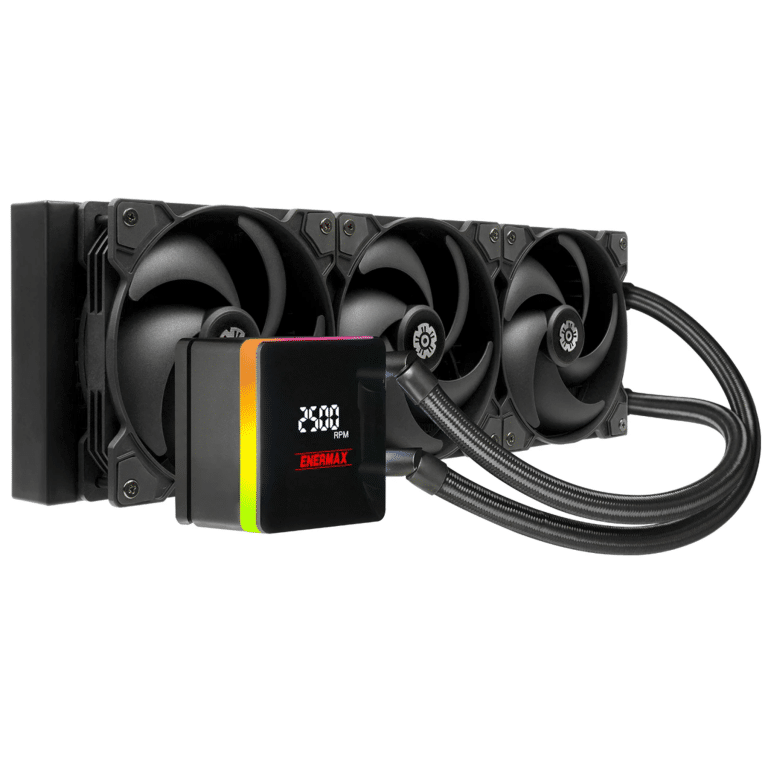 Enermax ELC-LTXTR360 LIQTECH XTR 360mm Liquid Cooler, 550 W+ Tdp, CPU Socket Intel LGA 4677, AMD TR5 (sTR5/ sTRX5/ sWRX9), SP6, sWRX8 / sTRX4 / TR4 / SP3 - FAN - FAN-XTR360 - ENERMAX - 819315028834 - EL-XTR-360-D