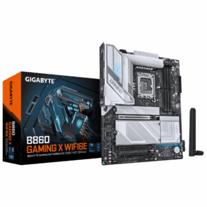 GIGABYTE Ultra Durable B860 GAMING X WIFI6E Gaming Desktop Motherboard - Intel B860 Chipset - Socket LGA-1851 - ATX - MB - MB-B86GX6E - GIGABYTE - 889523046340 - B860 GAMING X WIFI6E