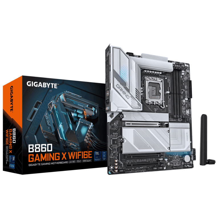 GIGABYTE Ultra Durable B860 GAMING X WIFI6E Gaming Desktop Motherboard - Intel B860 Chipset - Socket LGA-1851 - ATX - MB - MB-B86GX6E - GIGABYTE - 889523046340 - B860 GAMING X WIFI6E