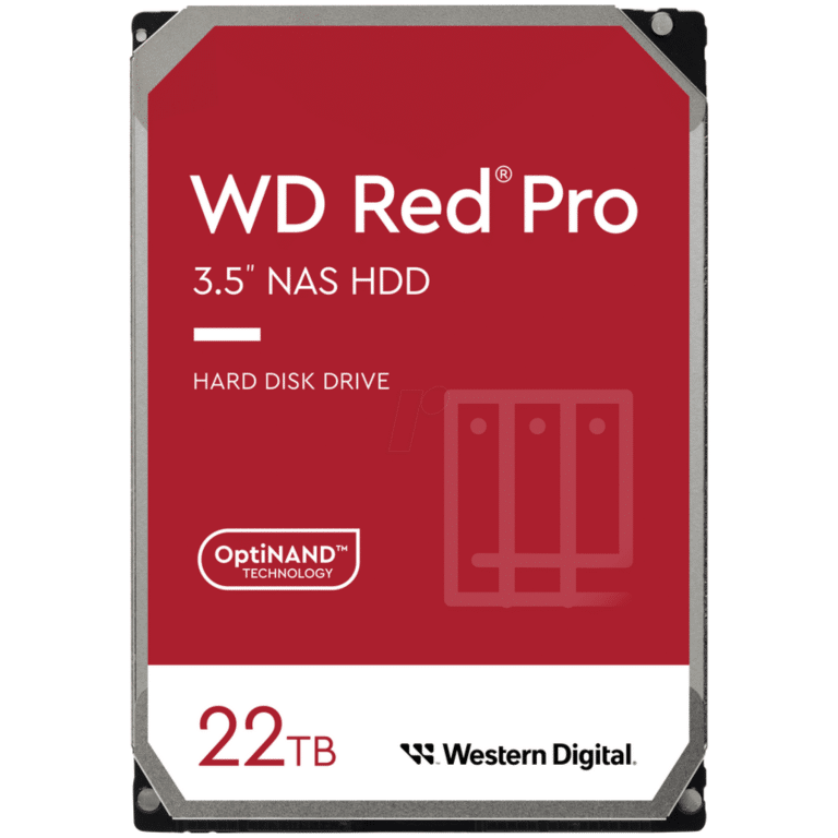 Disco Duro Western Digital Red Pro 22tb Nas 7200rpm Sata 6gb-s 512mb-cache  3.5inc  - Discos Duros - WD221KFGX
