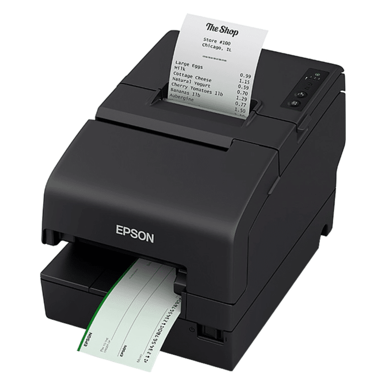 Impresora Epson Tm-h6000vi Multifunction Pos With Check Processing Black - Impresoras - C31CL25054