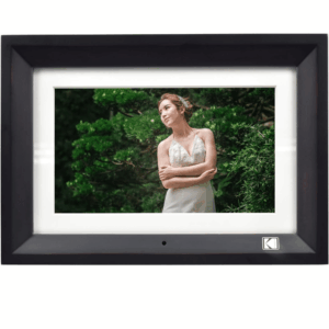 KODAK RDPF-1020V BLACK 10.1 Inch IPS800x1280 8GB Wooden Frame, Black, Digital Photo Frame - MON - KOD-1020VB - KODAK - 193922001962 - RDPF-1020V BLACK